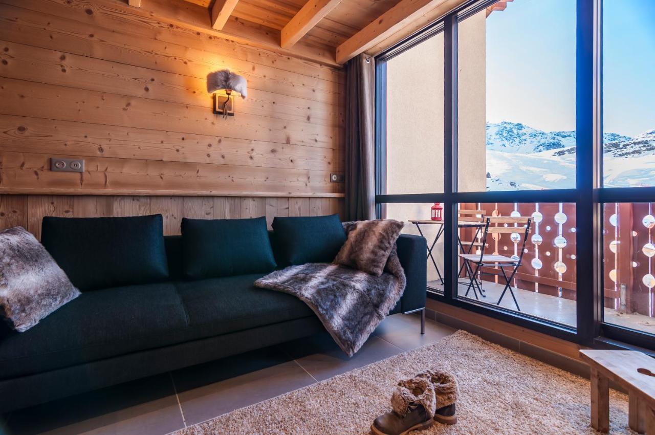 Ferienwohnung Val Thorens - Cosy Duplex Avec Vue Silveralp 341 Exterior foto